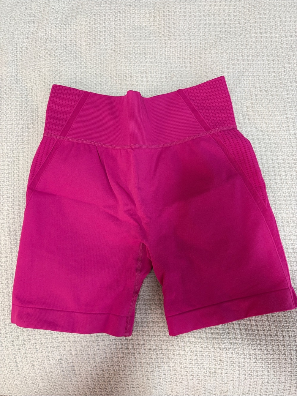 Amazon Women's High-Rise Hot Pink Bike Shorts